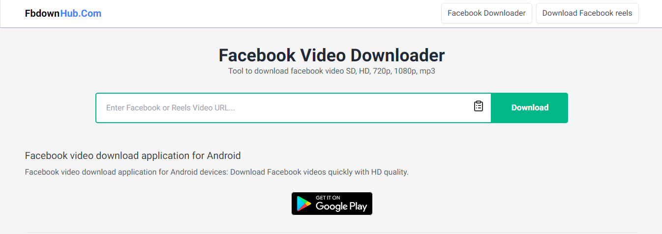 facebook video downloader